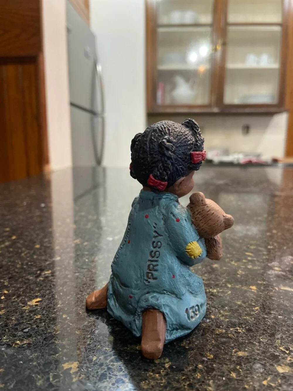 Martha Holcombe Prissy Bear Figurine, All God’s Children Collection